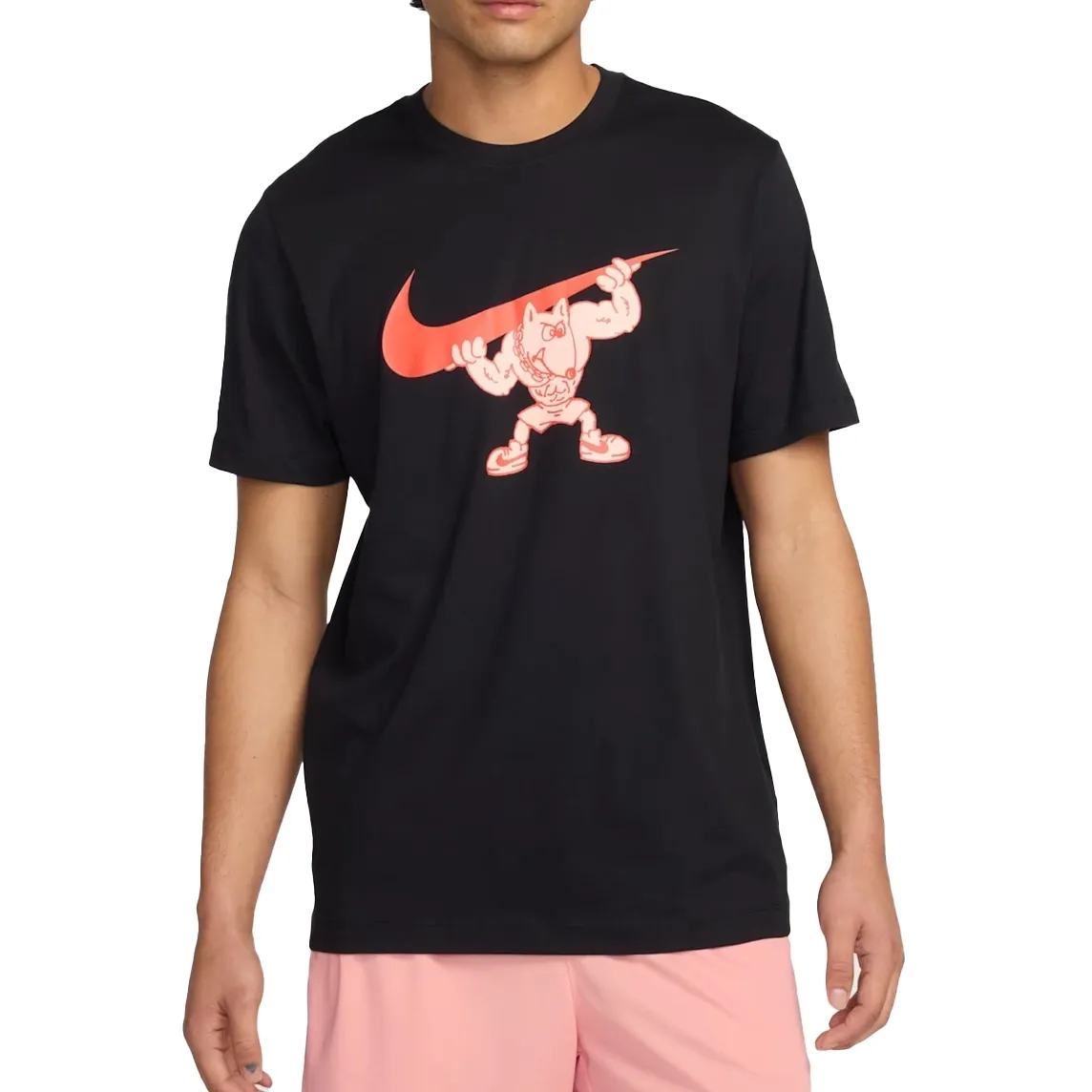 Nike Camiseta HJ3680-010 M TEE IKYKY GYM CUL Preto Poliester -1-
